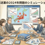 運送業の労務管理のデジタル化⑨・・・２０２４年問題のシミュレーション