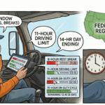 日米の運送業：アメリカと日本のドライバーの時間管理の違い②