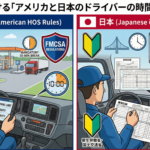 日米の運送業：アメリカと日本のドライバーの時間管理の違い①