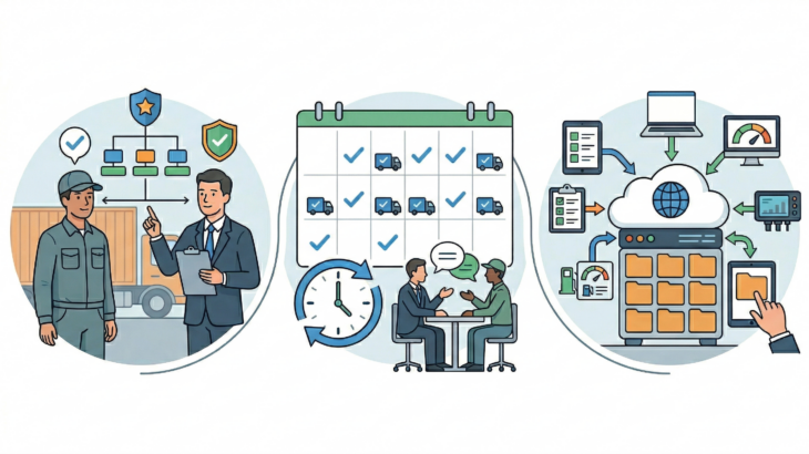 運送業のドライバー評価：評価制度を「続く仕組み」にする