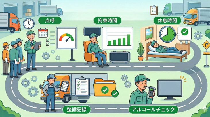 運送業の行政処分への対応④突然の行政処分とならないための事前のリスクチェックとアラート活用