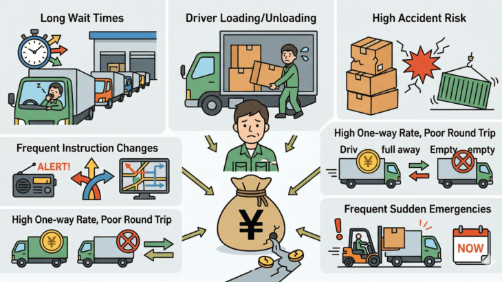 運送業の「利益の見方」を変える：売上が増えるほど利益が減る会社の共通点