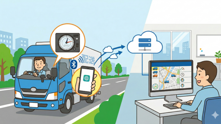 アナタコとスマホが切り開く、ハイブリッドな次世代運行管理